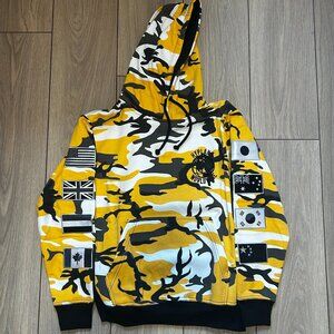 Hypland Camo Flag Hoodie